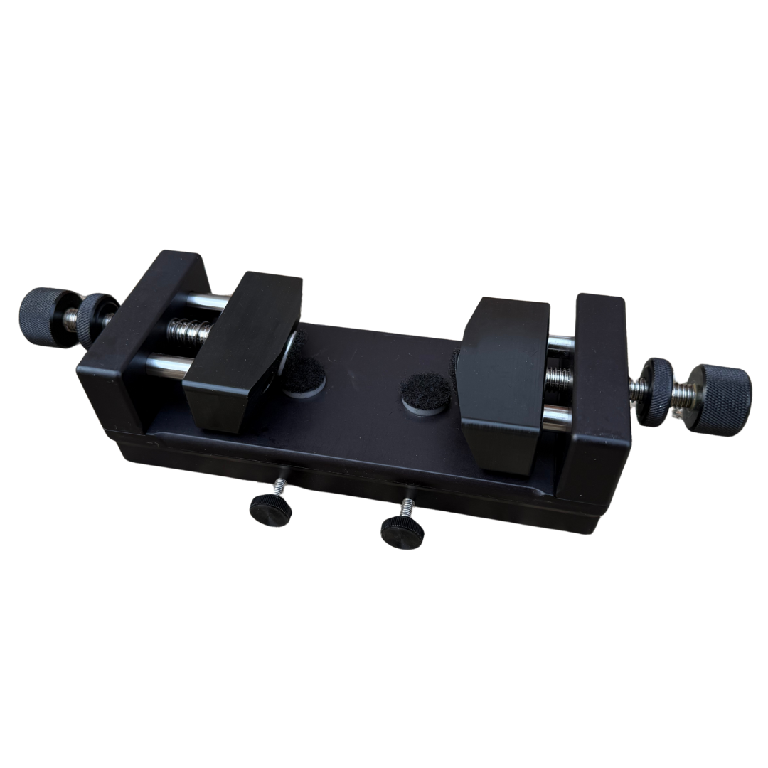 Hard Black Fuzz Button Top