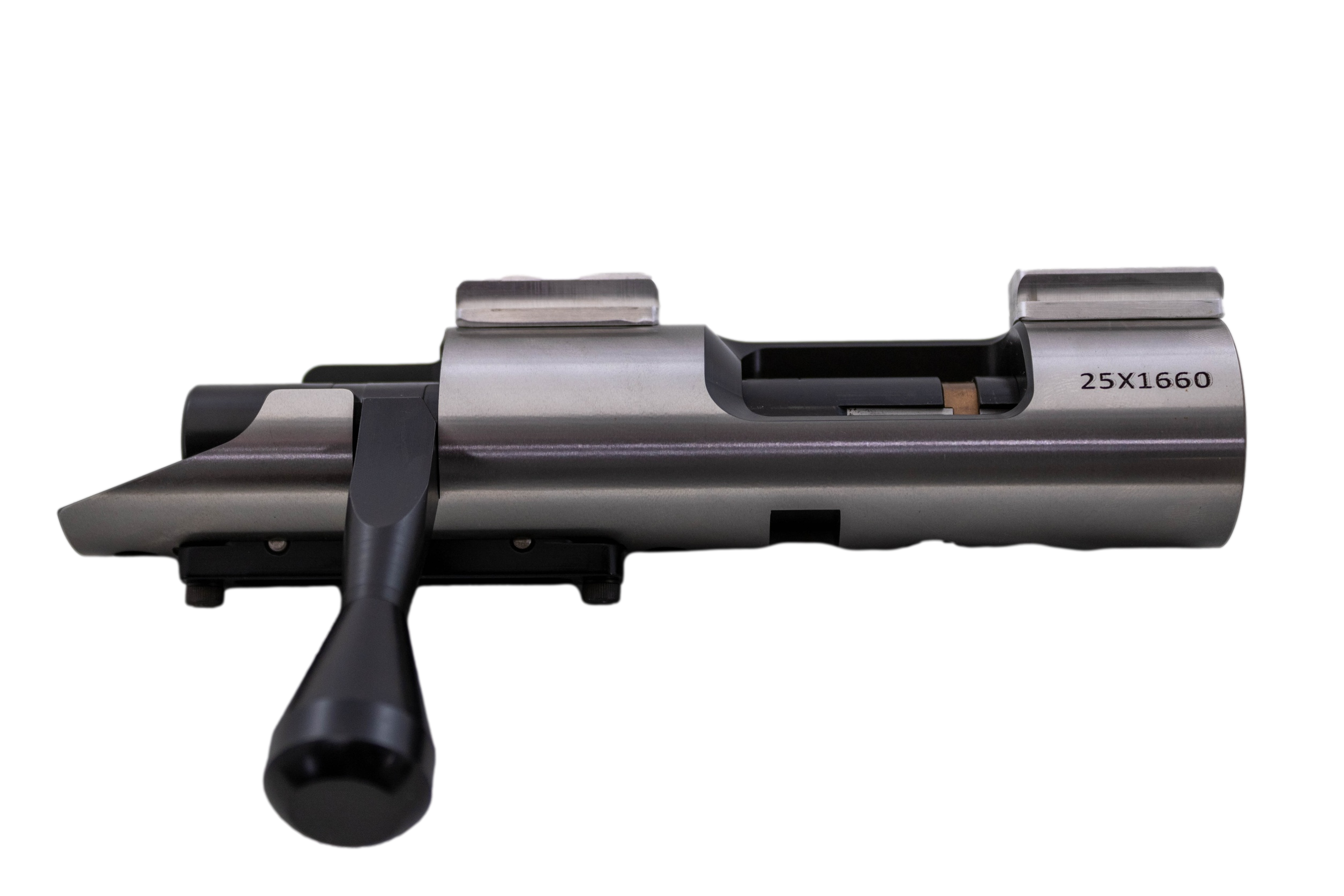 PQP- 3/8" Dovetail Base for 2500X/Trident Actions --Action is for display purposes only