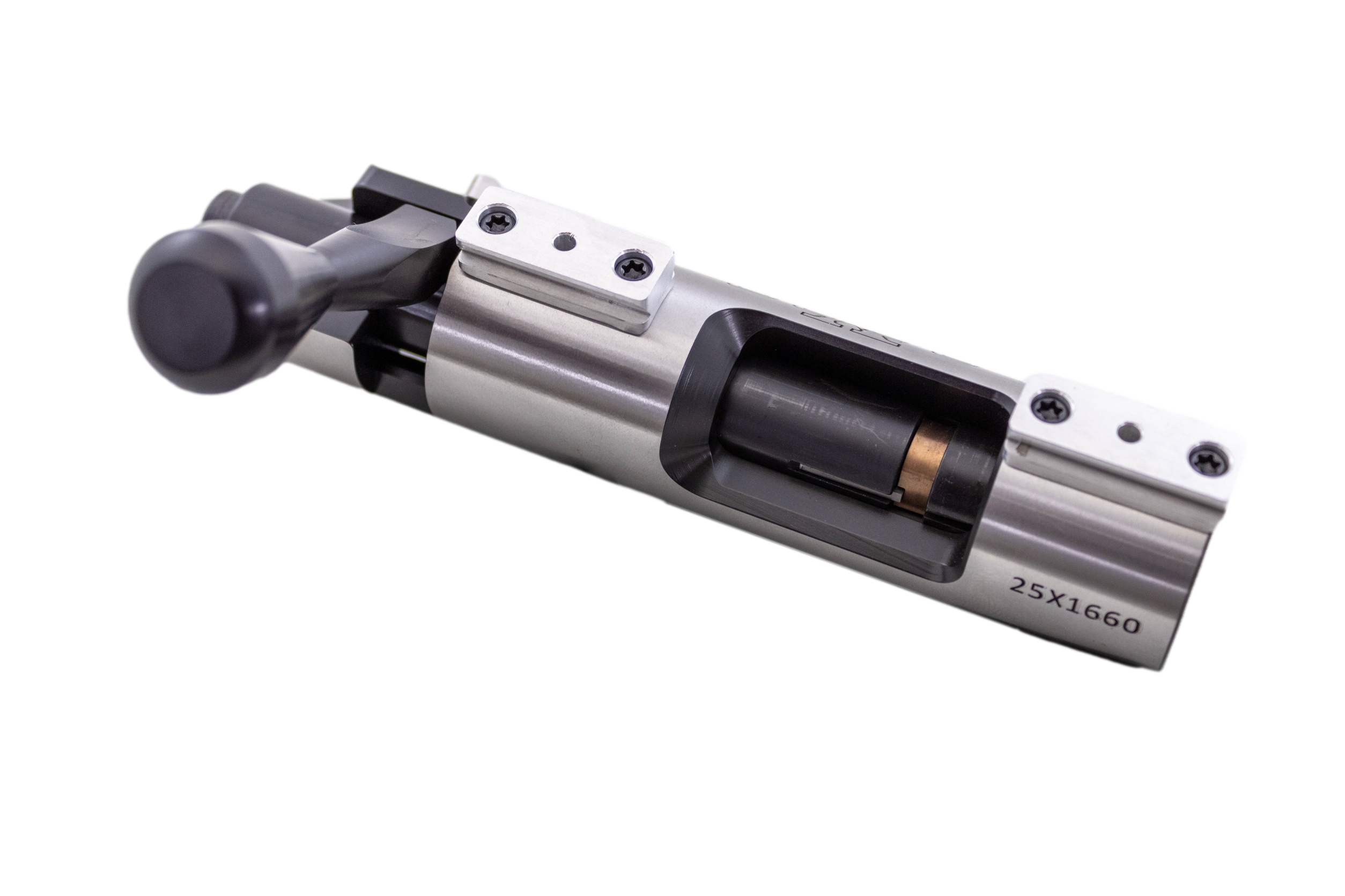 PQP- 3/8" Dovetail Base for 2500X/Trident Actions --Action is for display purposes only