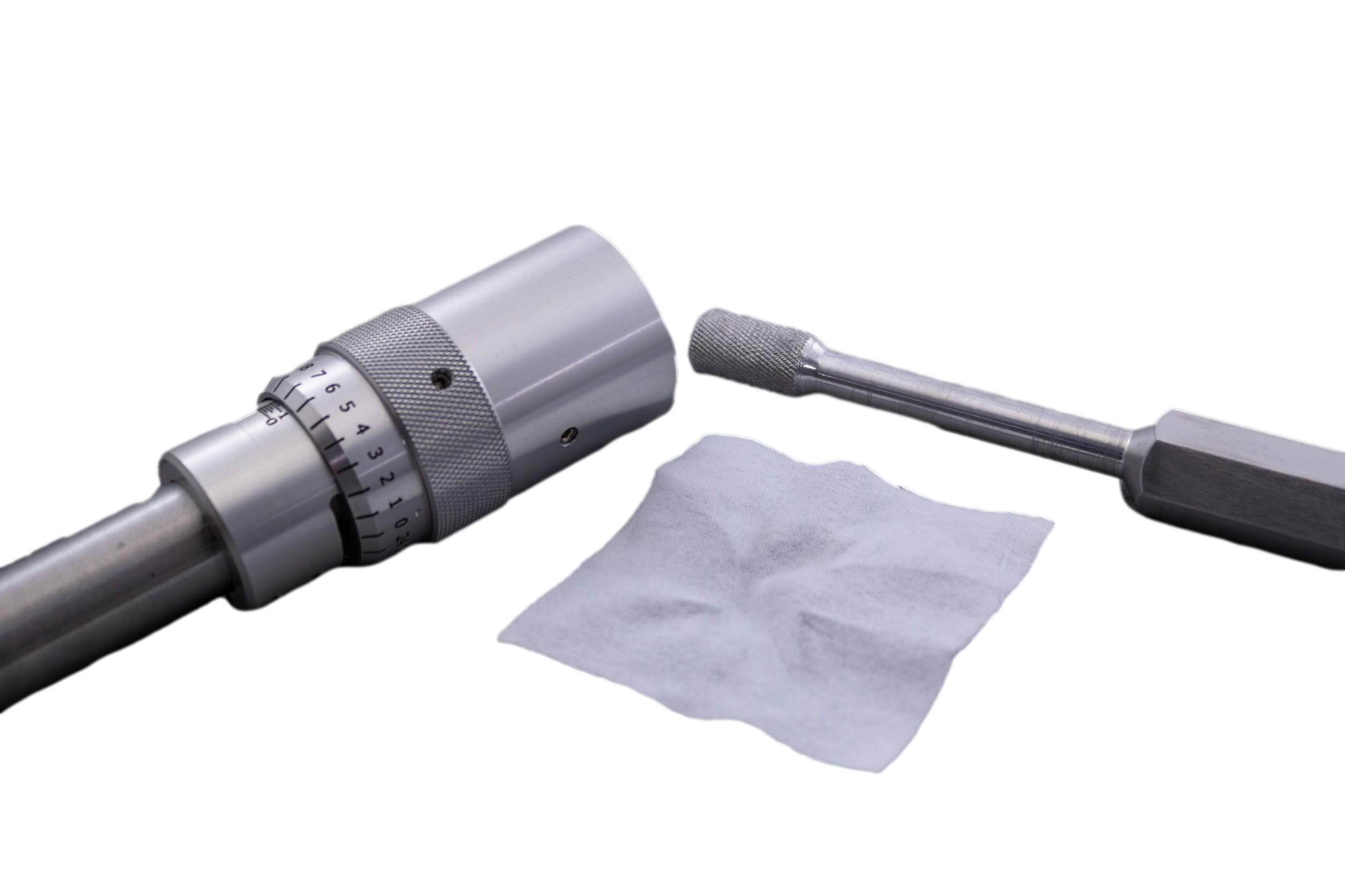PQP - Aluminum Tuner Cleaner - Use with 3" Cleaning Patches