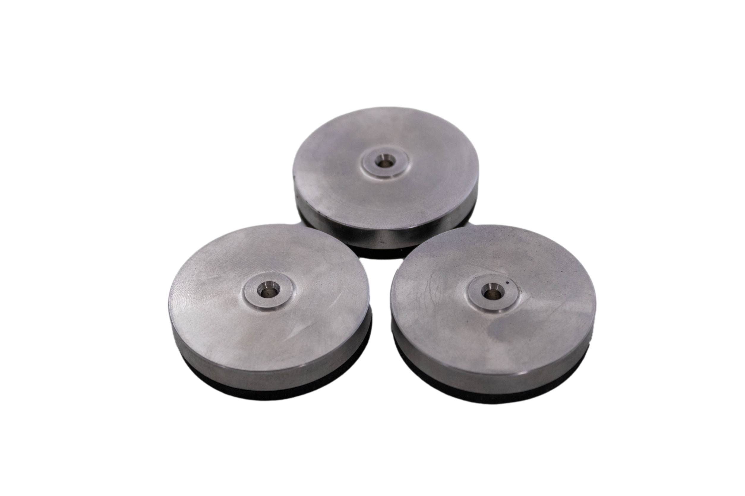 Superfeet Rest Bases to ensure your rest doesn't slide around on concrete bench tops