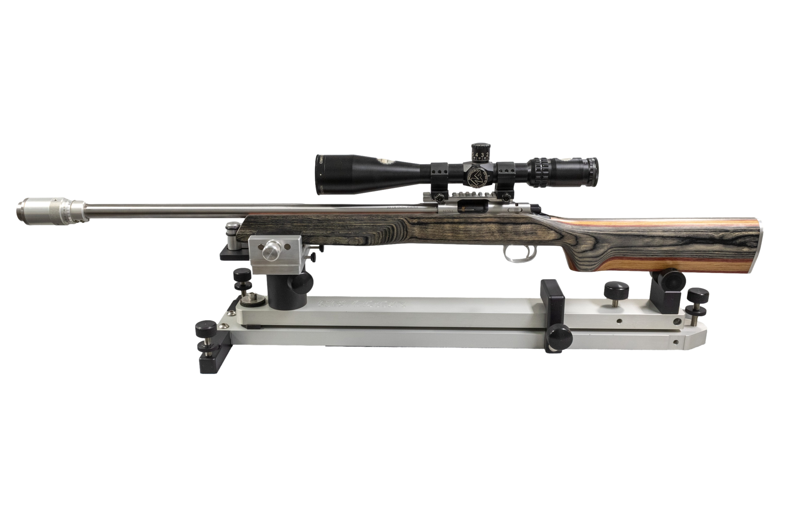 Lite Rest by PQP - shown with rifle. RIFLE NOT INCLUDED