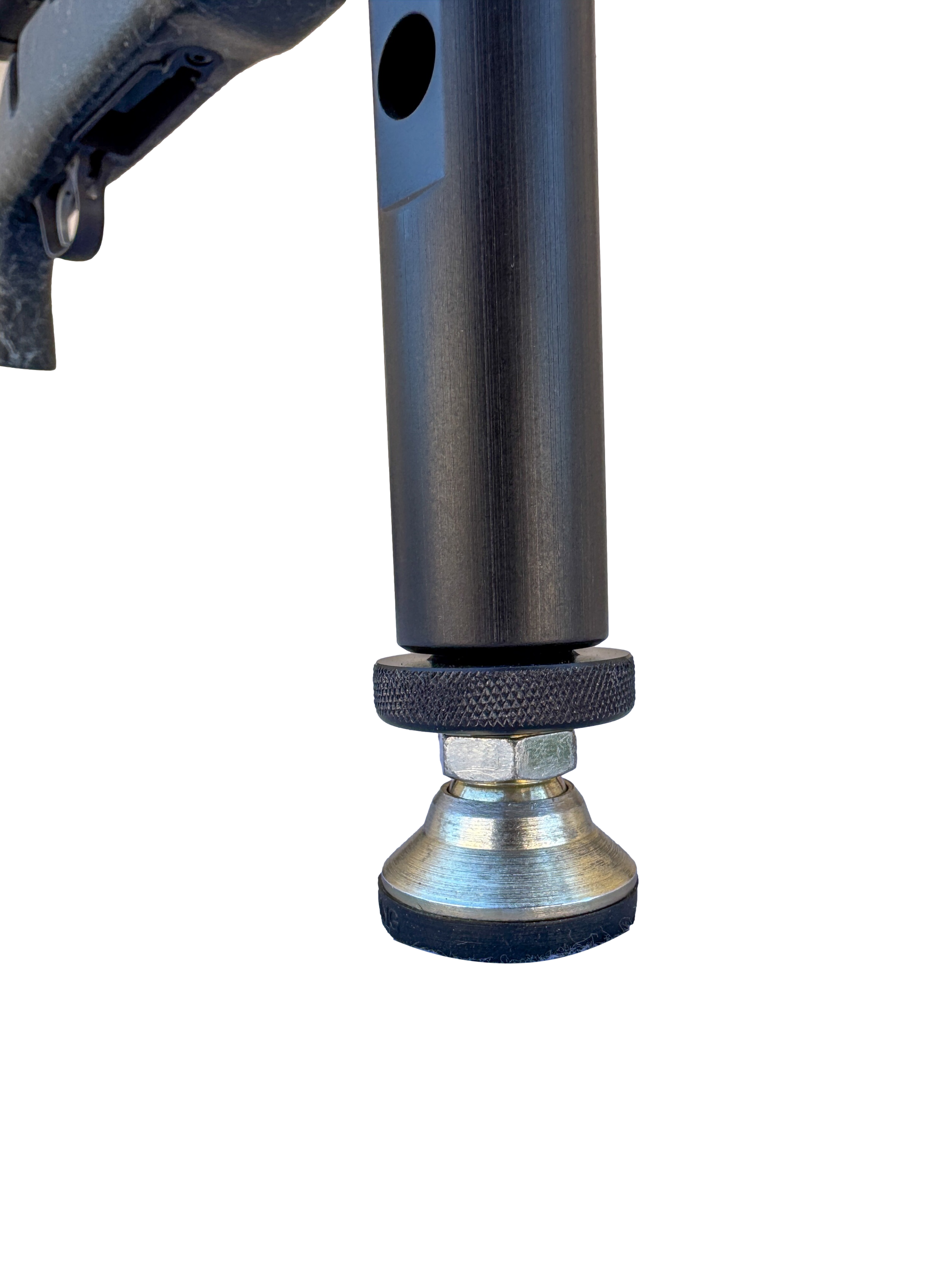 45 BiPod by PQP Swivel Leveling Leg w/ Rubber Pad